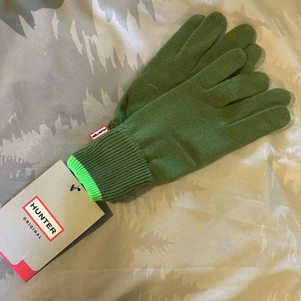 HUNTER WOMEN GLOVES S/M GREEN